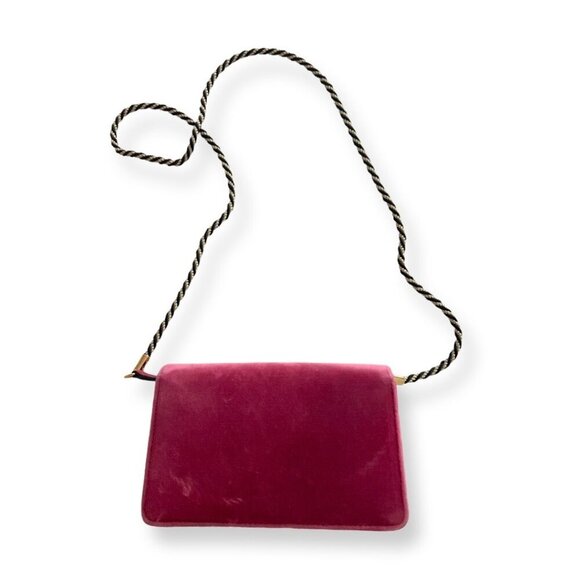 Gucci Square velvet pink mini bag - Picture 3 of 9